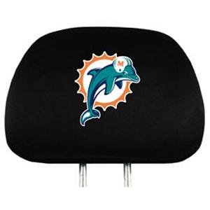 Miami Dolphins Car Seat Headrest Covers