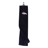 NFL Denver Broncos Embroidered Tri-Fold Golf Towel
