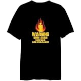 Warning - Born Again Diesel Mechanic Mens T-shirt