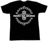 THE RACONTEURS - Broken Boy Logo - Black Jersey T-shirt
