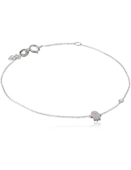 Shy by Sydney Evan Diamond Bezel Hamsa Bracelet