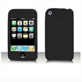 Apple iPhone Silicon Skin Solid Black