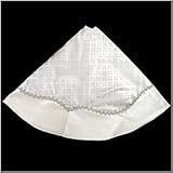 Silver Organza Tree Skirt