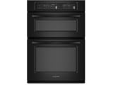 KitchenAid Architect Series II : KEMS378SBL 27in Microwave Combination Wall Oven - Black