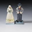 Jim Shore / Heartwood Creek - Wedding Couple Salt & Pepper Shaker Set