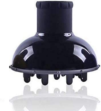Kardiar Collapsible Diffuser for Hair Dryer Universal Finger Diffuser (Black)