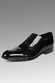 Big Tall Collezione Extra Wide Leather Lace Up Shoes