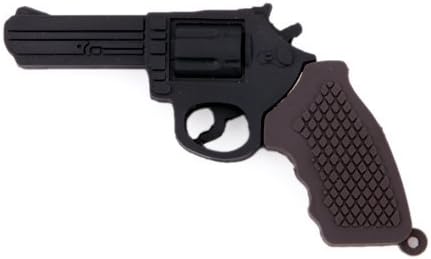 32GB EXTREME Speed Weapons Black Hand Gun/Revolver/Pistol Full Capacity 2.0 USB Flash Drive (US SELLER)