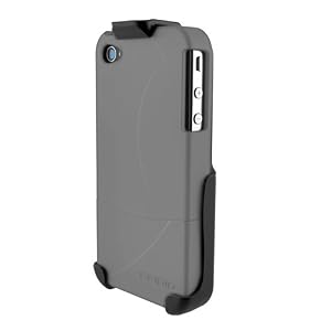 Seidio Innocase II Surface Case and Holster Combo for iPhone 4 (Grey)