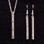Flute Earrings and Pendant Earrings