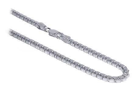 Sterling Silver 2 MM Italian Box Link Chain 16 Sterling Silver 2 MM Italian Box Link Chain 16
