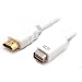 Ex-Pro� Premium Apple Mini DVI to HDMI cable 2.0m (Convert your Mini DVI signal to HDMI) [Mini DVI adapter with HDMI male cable included]