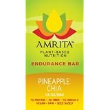 Amrita Endurance Bars - Pineapple Chia, Case of 12