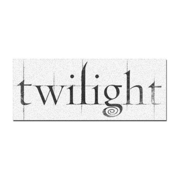 TWILIGHT MOVIE LOGO - Edward Cullen Vinyl Decal Sticker - #S200