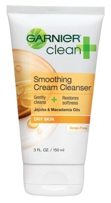 Garnier Clean Cleanser Cream Smoothing 5oz Tube