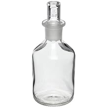 Corning Pyrex Narrow Mouth Reagent Bottle With Standard Taper Stopper