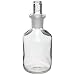 CapitolBrand CBV-V95187-P4 LDPE 1000mL Lab Dropping/Dispensing Bottle, with Attached GL32 Cap