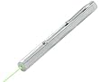 Professional High Powered Green Laser Pointer Silver Pointing Device Pen
