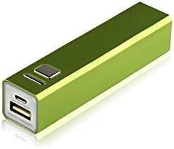 Pengaz 2600mAh USB External Battery Charger for iPhone 6 6+ 5 5s 5c, Samsung, HTC Power Bank (Green)