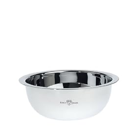 Edwin Jagger Contemporary Chrome-Plated Shaving Soap Bowl