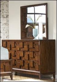 Dresser and Mirror of Campton Collection by Homelegance