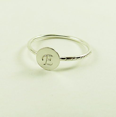 Personalized Sterling Silver Ring