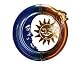 Next Innovations Medium Blue Copper Sun & Moon Spinner