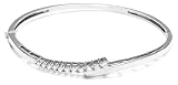 10k Choice of White or Yellow Gold Diamond Bypass Bangle (3/4 cttw, I-J Color, I3 Clarity)