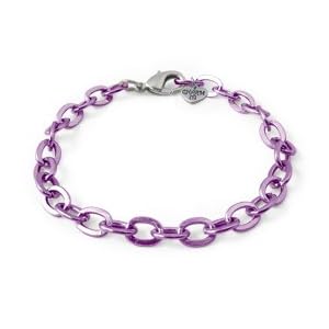 Buy CHARM IT Purple Single Chain Link Charm Bracelet by CHARM IT! Ks Charming Designs