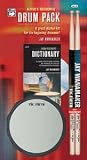 Rudimental Drum Pack - Book, CD, Pad and Sticks Package