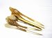 Myhsmooth Zz-bb-1 2 Count Hair Sticks Natural Buffalo Horn Hair Clip Shawl Hair Pins Pack of 2 Pcs