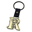 Mickey Mouse Letter R Brass Key Chain