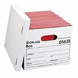 SPARCO PRODUCTS / Storage File, Letter/Legal, 12x15x10, White, 12/CT / SPR01651 / Sold as 12 Per Carton / Mfr Part # 01651