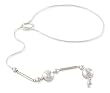 Necklace, 'Two Full Moons' 20" L