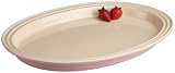 Le Creuset Enameled Stoneware 16-Inch Oval Platter, Pink