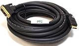 32ft Deluxe Gold Series HDMI to DVI M/M 22awg w/Gold Plated Connectors