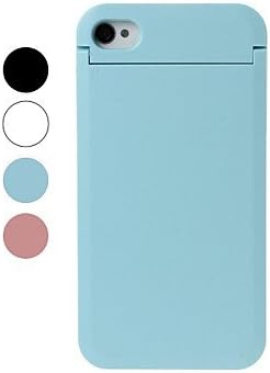 Premium Plastic Case with Mirror Pattern for iPhone 4/4s , Pink