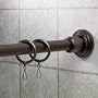 Gatco Marina 72 Inch Rod 12 Curtain Rings 820-831ORB Oil Rubbed Bronze