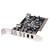 5-Port USB 2.0/3-Port FireWire PCI Combo Card