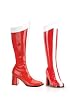 Women's 3 Inch Block Heel Wonder Woman Boot, Side Zipper
