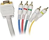 6' VGA to 5 RCA Component Cable Steren 253-606IV