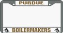 Purdue Boilermakers Chrome License Plate Frame
