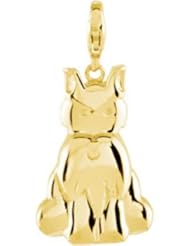 14K Yellow Gold Scottish Terrier Charm
