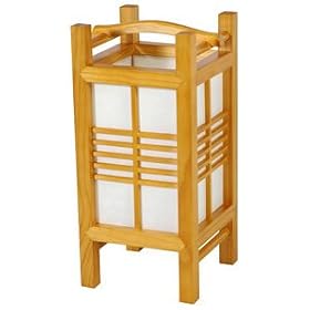 Best Good Simple Inexpensive Affordable Bargain Table Lamp - 14 Akida Japanese Style Wood...