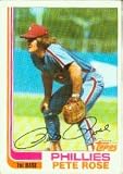 1982 Topps Pete Rose Baseball Card #780 - Shipped In Protective Display Case!