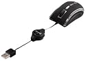 Hama M530 LED optische Notebook Maus schnurgebunden schwarz