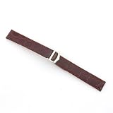 Brown Genuine Crocodile Strap 15mm
