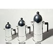 Alessi La Cupola Espresso Maker - Large - Black Handle