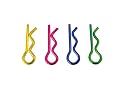 Jamara 59274 - Karosseriesplint 1:10 farbig VE 4
