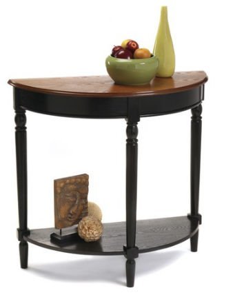 Convenience Concepts 6042182 French Country Entryway Table, Natural Top